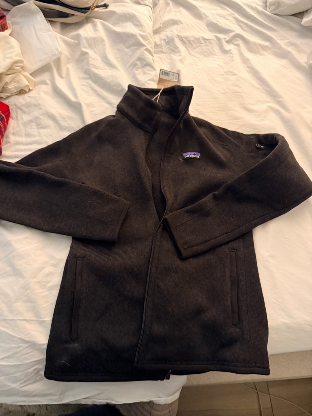 Patagonia Black Full-Zip Fleece Jacket